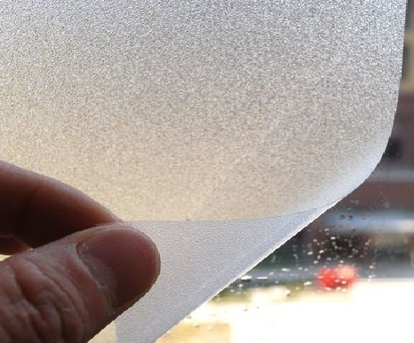 澄城玻璃门外面粘广告用什么材料好？