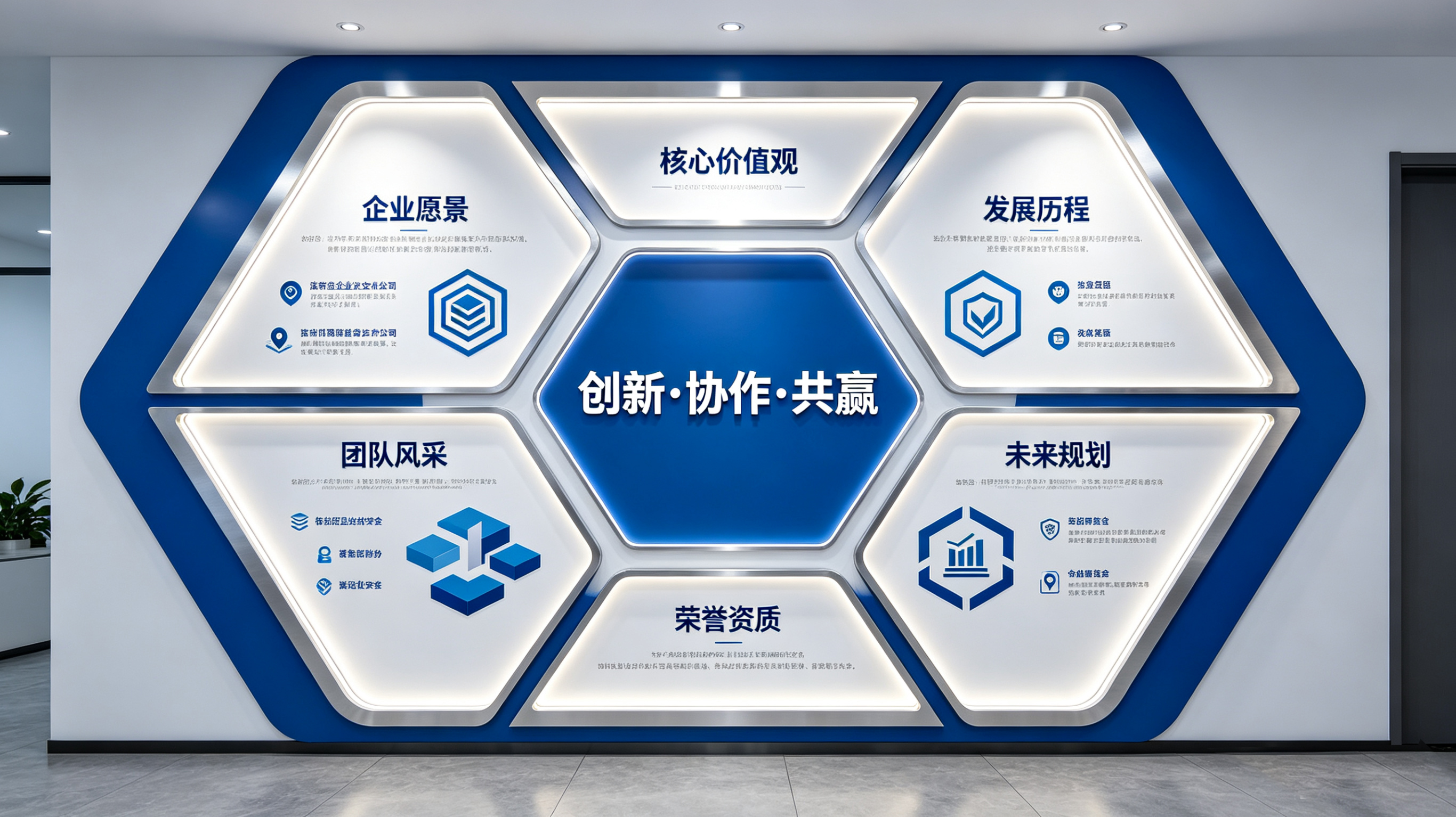 澄城企业文化墙六边形避坑指南（新手常犯5个错误）